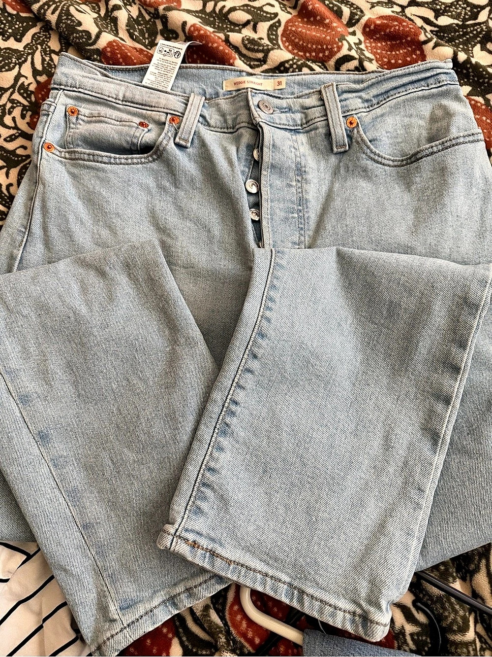 Levi's Wedgie Straight Jeans Waist 31